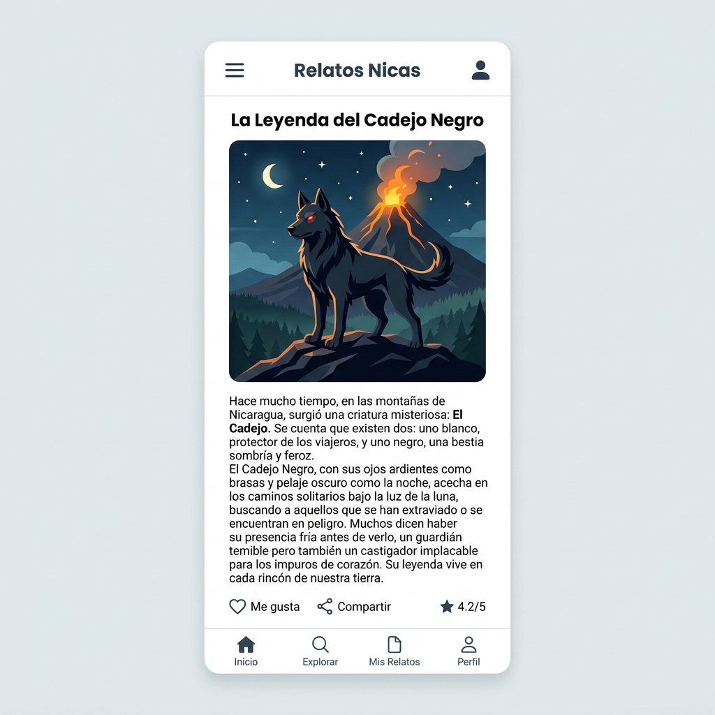 Leyendas Vivas AI - Aplicación móvil de cuentos folclóricos con IA